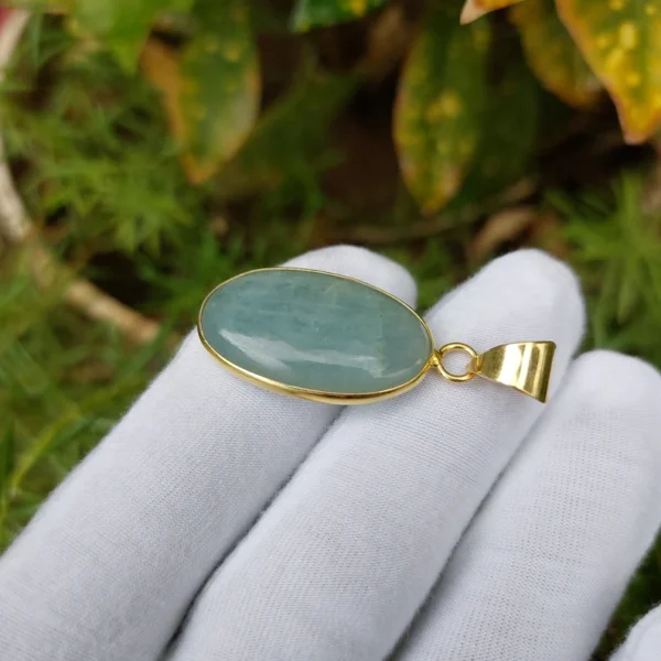Beautiful Aquamarine Pendant - Image 5